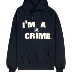 Rebel Skates I'm A Crime Hoodie